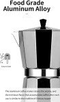 Italian Moka Espresso Coffee Pot - All Sizes Available