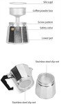 Italian Moka Espresso Coffee Pot - All Sizes Available