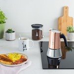Bialetti Copper 6-Cup Venus Induction Coffee Maker