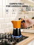 TWOMEOW Stovetop Espresso Moka Pot 300ml