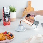 Bialetti Copper 6-Cup Venus Induction Coffee Maker