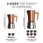 bonVIVO Intenca Stainless Steel Moka Pot – 300ml