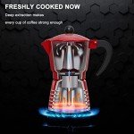 RAINBEAN 6-Cup Moka Pot Espresso Maker