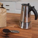 Stainless Steel Espresso Maker by The London Sip