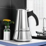 Stainless Steel Espresso Maker by The London Sip