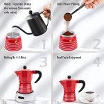 RAINBEAN 6-Cup Moka Pot Espresso Maker