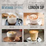 Stainless Steel Espresso Maker by The London Sip