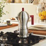 Alessi Pulcina Espresso Maker - Red, 6 Cups