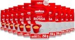 Lavazza Qualita Rossa Coffee 250g - 12 Pack