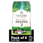 Taylors Lazy Sunday Ground Coffee, 200g - Pack of 6
