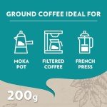 Lavazza Tales of Milano Ground Coffee, 200g