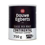 Douwe Egberts Continental Rich Roast Coffee 750g