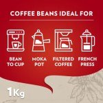 Lavazza Qualità Rossa Espresso Beans, 1 kg