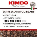 Kimbo Espresso Napoletano Whole Coffee Beans 1kg