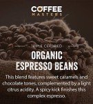 Coffee Masters Organic Fairtrade Arabica Beans, 1kg