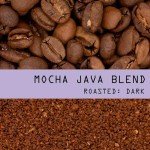 Rave Coffee Mocha Java Blend Whole Beans 250g