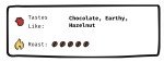 Rave Coffee Mocha Java Blend Whole Beans 250g
