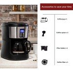 Innoteck Grind and Brew Coffee Maker, 750ml