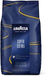 Lavazza Super Crema Coffee Beans 1 Kg Bag