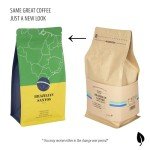 Brazilian Santos Light Roast Whole Coffee Beans 500g