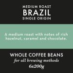 Brazil Whole Roasted Coffee Beans by Caffè Nero