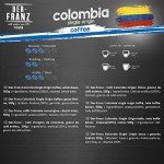 Der-Franz Columbia Whole Bean Coffee, 3 x 500g