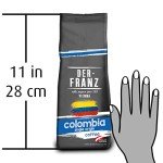 Der-Franz Columbia Whole Bean Coffee, 3 x 500g