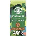 Starbucks Colombia Medium Roast Whole Bean Coffee 450g
