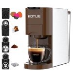 KOTLIE 19 Bar Espresso Coffee Machine 4-in-1