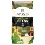 Taylors of Harrogate Rich Italian Coffee Beans 200g