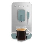 Smeg Retro Bean to Cup Coffee Machine, Emerald Green
