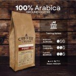 Peru Coffee Beans 1kg - Light Roast, Aroma Bliss