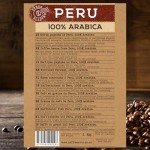 Peru Coffee Beans 1kg - Light Roast, Aroma Bliss