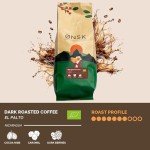 El Palto Organic Dark Roasted Coffee Beans 1 kg