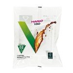 Hario White Paper Coffee Filter VCF-02-100W