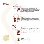 Chemex Classic White Coffee Filters, 200 Count
