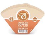 Edesia Espresso Cone Coffee Filters - 300 Pack