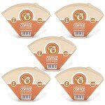 Edesia Espresso Cone Coffee Filters - 500 Pack