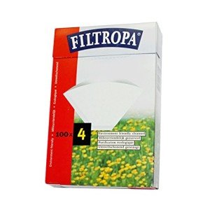 Filtropa Coffee Filter Paper - Size 4, 200 Sheets