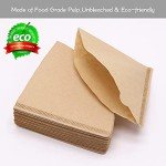 YQL Disposable Unbleached Coffee Filters – 200 Count