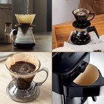 YQL Disposable Unbleached Coffee Filters – 200 Count