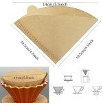 200 Unbleached Disposable Coffee Filters V60 01