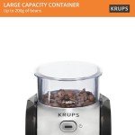 Krups Expert Burr Automatic Coffee Grinder - Black/Silver