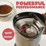 M4Y Electric Coffee Grinder with Powerful 150 Watts