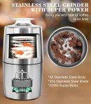 Turimon Electric Coffee Grinder for Beans & Spices
