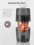 KYG Electric Coffee Grinder with Stainless Steel Blades