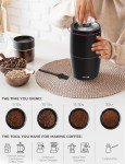 KYG Electric Coffee Grinder with Stainless Steel Blades