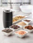 KYG Electric Coffee Grinder with Stainless Steel Blades