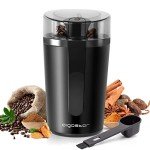 Aigostar Electric Coffee Grinder with Stainless Steel Blades
