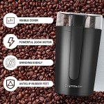Aigostar Electric Coffee Grinder with Stainless Steel Blades
